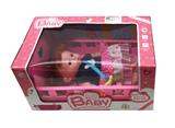 OBL858556 - FUNCTIONAL 27CM DOLL BED