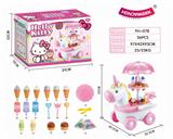 OBL858596 - Light music pony candy ice cream truck
