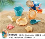OBL858858 - SOFT GLUE BEACH WATER TOY 7PCS