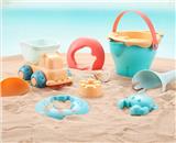 OBL858862 - SOFT GLUE BEACH WATER TOY 9PCS