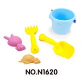 OBL858866 - SOFT RUBBER BEACH WATER TOYS 5PCS