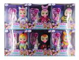 OBL860079 - 10 INCH GLUE PVC FAT CHILD (WITH IC MUSIC PLUS MEDICAL EQUIPMENT CAN DRINK WATER TEARS) CRYING DOLL