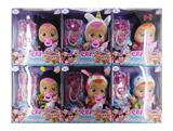 OBL860080 - 10 INCH VINYL PVC FAT BOY (WITH IC MUSIC AND MEDICAL ACCESSORIES CAN DRINK WATER TEARS) CRYING BABY