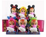 OBL860087 - 8-INCH SINGLE ENAMEL PVC (WITH IC MUSIC CAN DRINK WATER TEARS) CRYING BABY