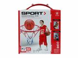 OBL860574 - 32 CENTS FOLDABLE IRON BASKETBALL RING