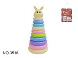 OBL860719 - TEN-LAYER BLOW-UP RING (RABBIT)