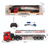 OBL860739 - 1:48四通拖头遥控车-油罐（带灯光）