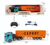 OBL860743 - 1:48四通拖头遥控车-货柜（带灯光）