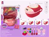 OBL863208 - RED MULTI-FUNCTIONAL RICE COOKER 14PCS
