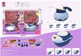 OBL863214 - BLUE MULTIFUNCTIONAL COFFEE POT ELECTRIC RICE COOKER SET 43PCS