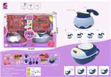 OBL863216 - BLUE MULTI-PURPOSE COFFEE MAKER RICE COOKER CHARGING SET 43PCS