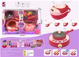 OBL863219 - RED MULTI-FUNCTION INDUCTION COOKER RICE COOKER CHARGING SET 30PCS