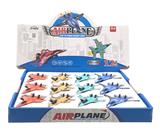 OBL863400 - 迷彩/战斗回力合金飞机