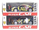OBL863440 - Simulated Audi R8 Doodle Lamborghini Poison Doodle Four-way Remote Control Car