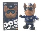 OBL863764 - ELECTRIC DANCE LIGHT MUSIC POLICE DOG