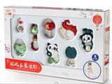 OBL864728 - Color box with guofeng bell (8pcs)