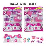 OBL864929 - 仿真别墅配KTV猫，家具