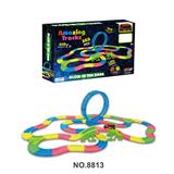 OBL865289 - NIGHT LIGHT TRACK ELECTRIC CAR (CIRCLE) 6CM