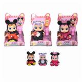 OBL865795 - 9 INCH 6 MIXED GLUE WILL CRY TEARS DOLL WITH COLORFUL LIGHTS WITH FOUR SOUNDS IC WITH SMALL ANIMALS