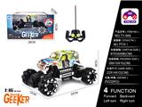 OBL866332 - 1: 16 JEEP GRAFFITI WATER TRANSFER CLIMBING CAR