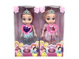 OBL866514 - 18 INCH 3D EYE 6 PRINCESS WITH LIGHT AND MUSIC