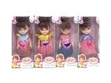 OBL866522 - 14 INCH 3D EYE ENAMEL BODY NANCY DOLL