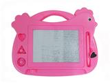 OBL866747 - CARTOON HEN WITH SEAL MAGNETIC WRITING BOARD WITH PEN