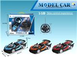 OBL867305 - 1: 18 BUGATTI (CONVERTIBLE) THREE DOOR FIVE WAY REMOTE CONTROL CAR