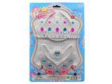 OBL867416 - ELECTROPLATING JEWELRY CROWN CHEST PLATE JEWELRY SET