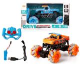 OBL867471 - 1:20 BISON FOUR-WHEEL DRIVE REMOTE CONTROL CAR WITH LIGHTS EN-PACKED