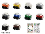 OBL868727 - 兼容乐高自装益智积木车子18PCS