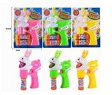 OBL868896 - REAL COLOR CUTE RABBIT WITH LIGHT BUBBLE GUN