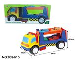 OBL869263 - CARTOON MUSIC FLATBED TRAILER AND (4 CARTS)