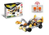 OBL870072 - 2.4G2通10合1积木遥控车198PCS