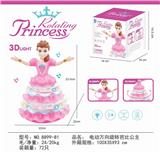 OBL870600 - ELECTRIC UNIVERSAL REVOLVING BARBIE PRINCESS