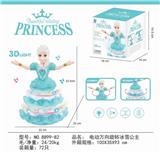 OBL870601 - ELECTRIC UNIVERSAL ROTATION SNOW PRINCESS