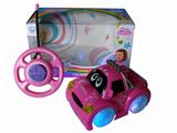 OBL870680 - ERTONG REMOTE CONTROL MINGLUN MUSIC AND LIGHT CARTOON CAR