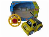 OBL870685 - ERTONG REMOTE CONTROL BLACK WHEEL LIGHT CARTOON CAR