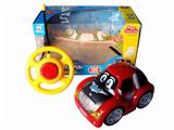 OBL870686 - ERTONG REMOTE CONTROL BLACK WHEEL LIGHT CARTOON CAR