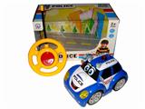 OBL870693 - ERTONG REMOTE CONTROL BLACK WHEEL LIGHT CARTOON CAR