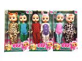OBL871013 - 9 INCH REAL CRYING DOLL DOUBLE MIX