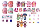 OBL871024 - 6 UNICORN 5.5-INCH ENAMEL CRYING DOLLS