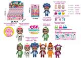 OBL871025 - 5.5 INCH REAL COLORFUL LIGHT CRYING DOLL