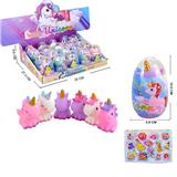 OBL871056 - ENAMEL UNICORN WITH STICKERS