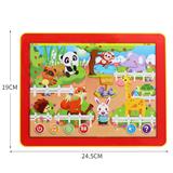OBL871498 - ENGLISH RABBIT AND SCALLOP ZOO TABLET LEARNING MACHINE