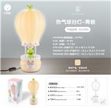 OBL871646 - Frog hot air balloon table lamp