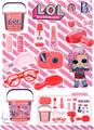 OBL871677 - SURPRISE DOLL MAKEUP BASKET