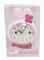 OBL871783 - Bunny cartoon jumps second alarm clock