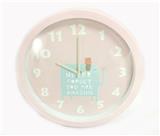 OBL871801 - Round simple design wall clock