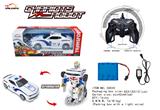 OBL872049 - 1: 14 QITONG REMOTE CONTROL DEFORMATION ROBOT HORNET COMBAT POLICE
